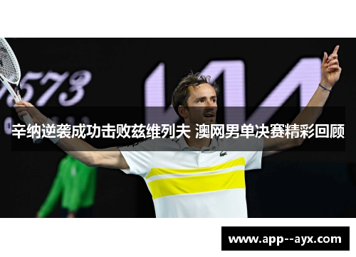 辛纳逆袭成功击败兹维列夫 澳网男单决赛精彩回顾